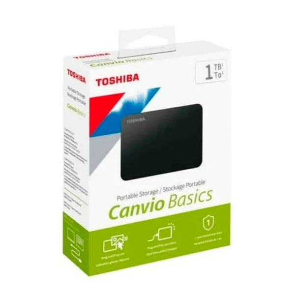 Disco Duro Externo Toshiba 1TB Canvio Basics